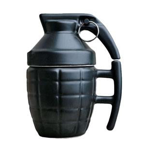 Creative Grenade Coffee Mugs  Practical Water cup with Lid Funny Gifts Granada creativa taza de cafe