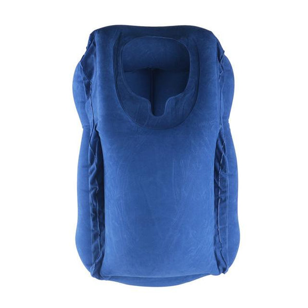 Amazing Travel Pillow body back support Foldable blow neck pillow