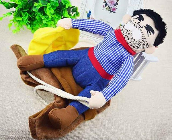 RIDE EM' COWBOY DOG COSTUME *FREE WORLDWIDE SHIPPING!*